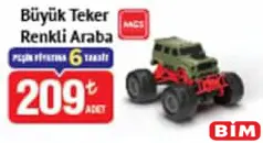 MGS OYUNCAK BÜYÜK TEKER RENKLİ ARABA fiyat ve kampanya bilgisi